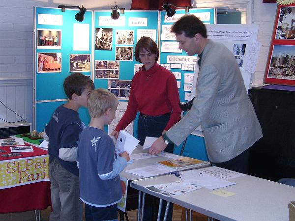 MTV 3001.jpg - The Rector manned the Church's stand